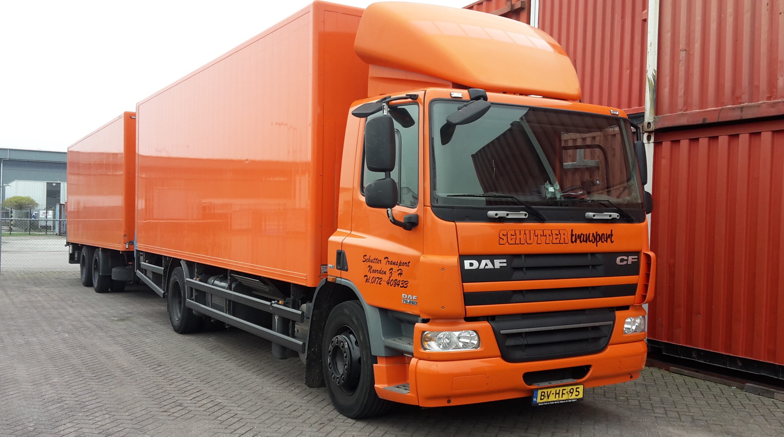Schutter Transport vrachtwagen