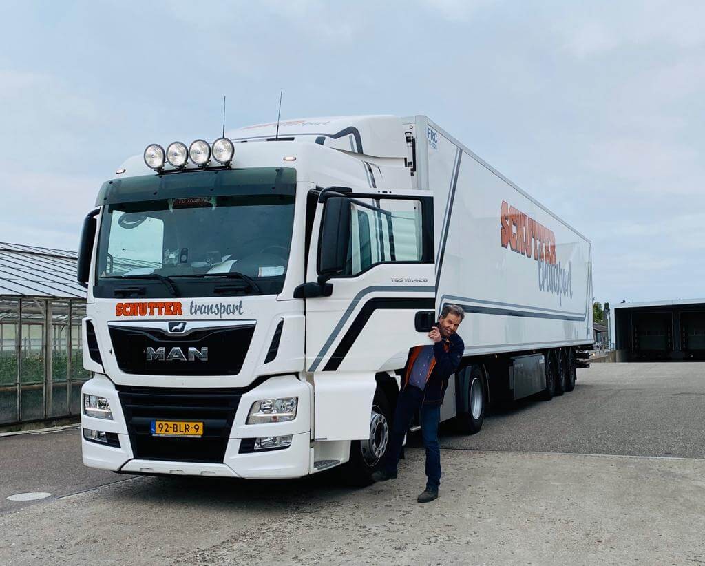 Schutter Transport onderweg